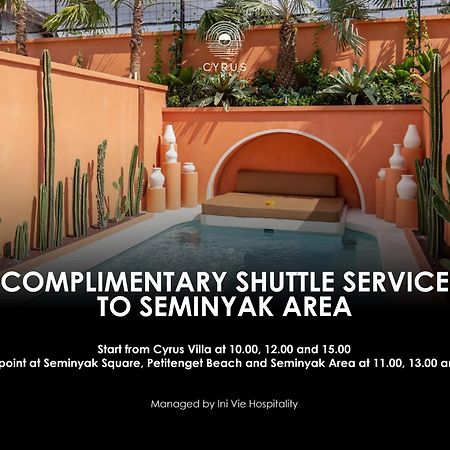 Cyrus Villa Seminyak By Ini Vie Hospitality Exterior photo
